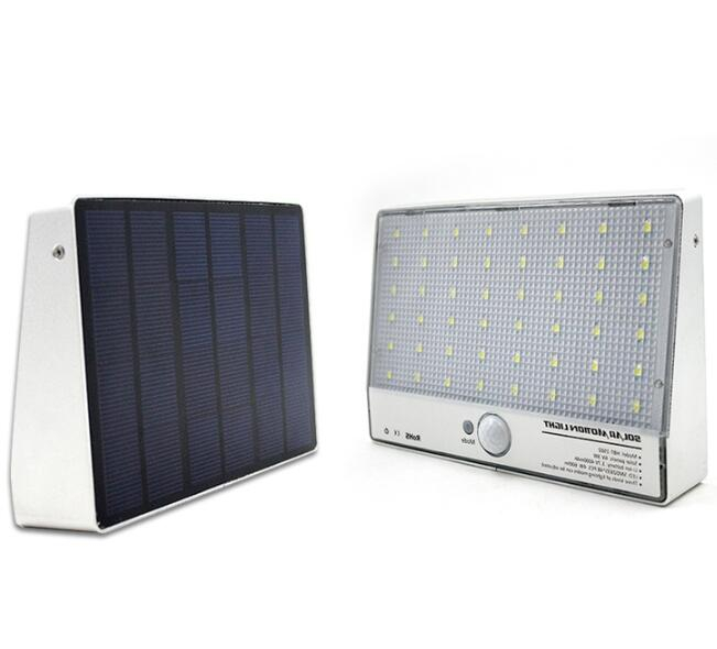 Solar motion light for garden