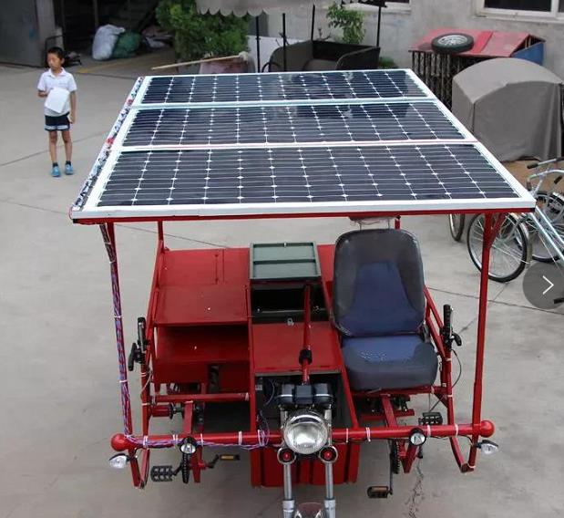 traditional rigid solar panel