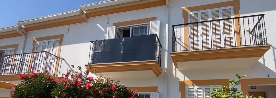Black balcony solar module