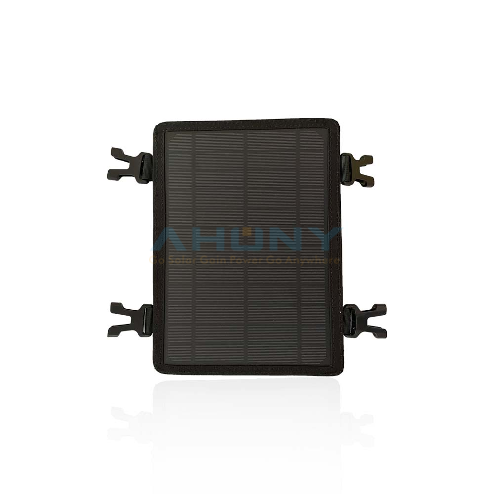 OEM customize 1.2A backpack solar panel 7w 6v for camp hike cellphone tablets radio speaker smart charging bag module solar