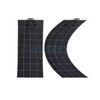 200w 210w semi flexible solar panel HJT solar cell etfe rv awning transparent bificial module solar mini on grid off grid solar system pv panel