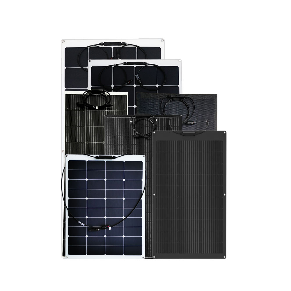 semi flexible solar panels from ahony