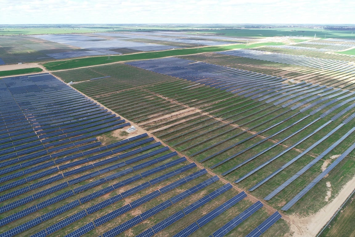 Total-Eren Solar Power plant