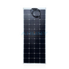 custom panel solar flexible 160w thin light film bendable back contact sunpower cell for camping rv marine outdoor application