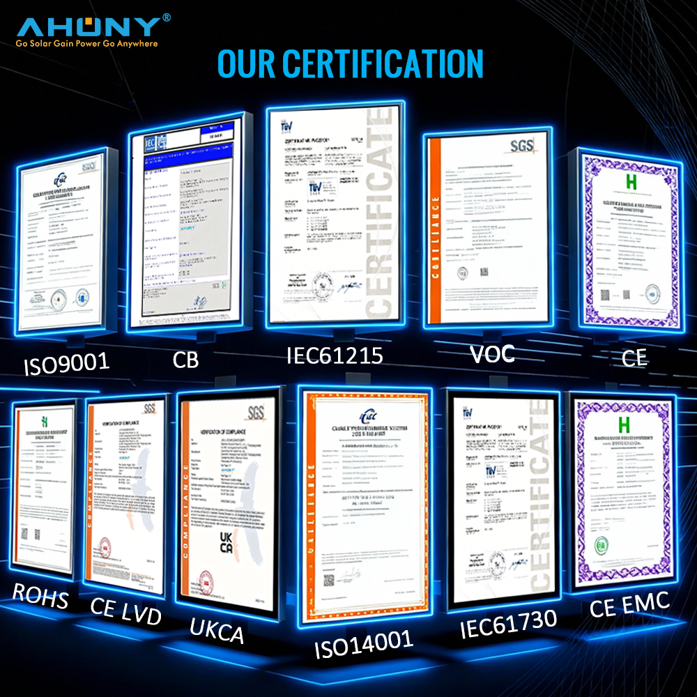 AHONY certification 2