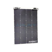 Back Contact Cell Flexible Solar Panels 200W ETFE Lightweight Thin Film for RV Boat Car Roof Balcony Camping High Efficient Bendable Walkable Solar Kit with Battery