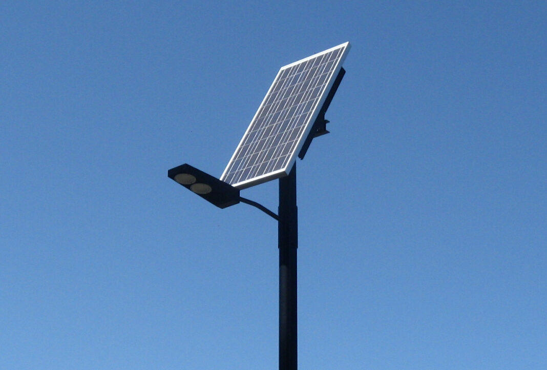 Solar Powered Street Light