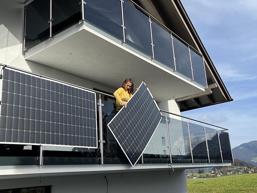 balcony solar module