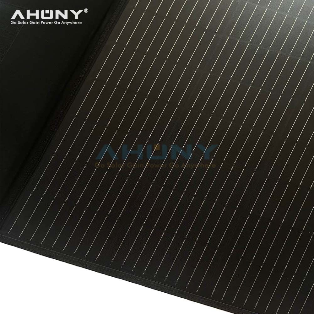 Outdoor Portable 400 watt Folded Mono Panel Solar Foldable 400w Folding Solar Blanket for RV Power Station