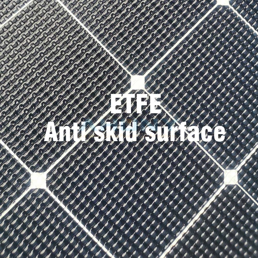 eGo S120W semi flexible solar panel high efficiency SunPower cell 24.4% for boat yacht bimini marine rv camp roof balcony